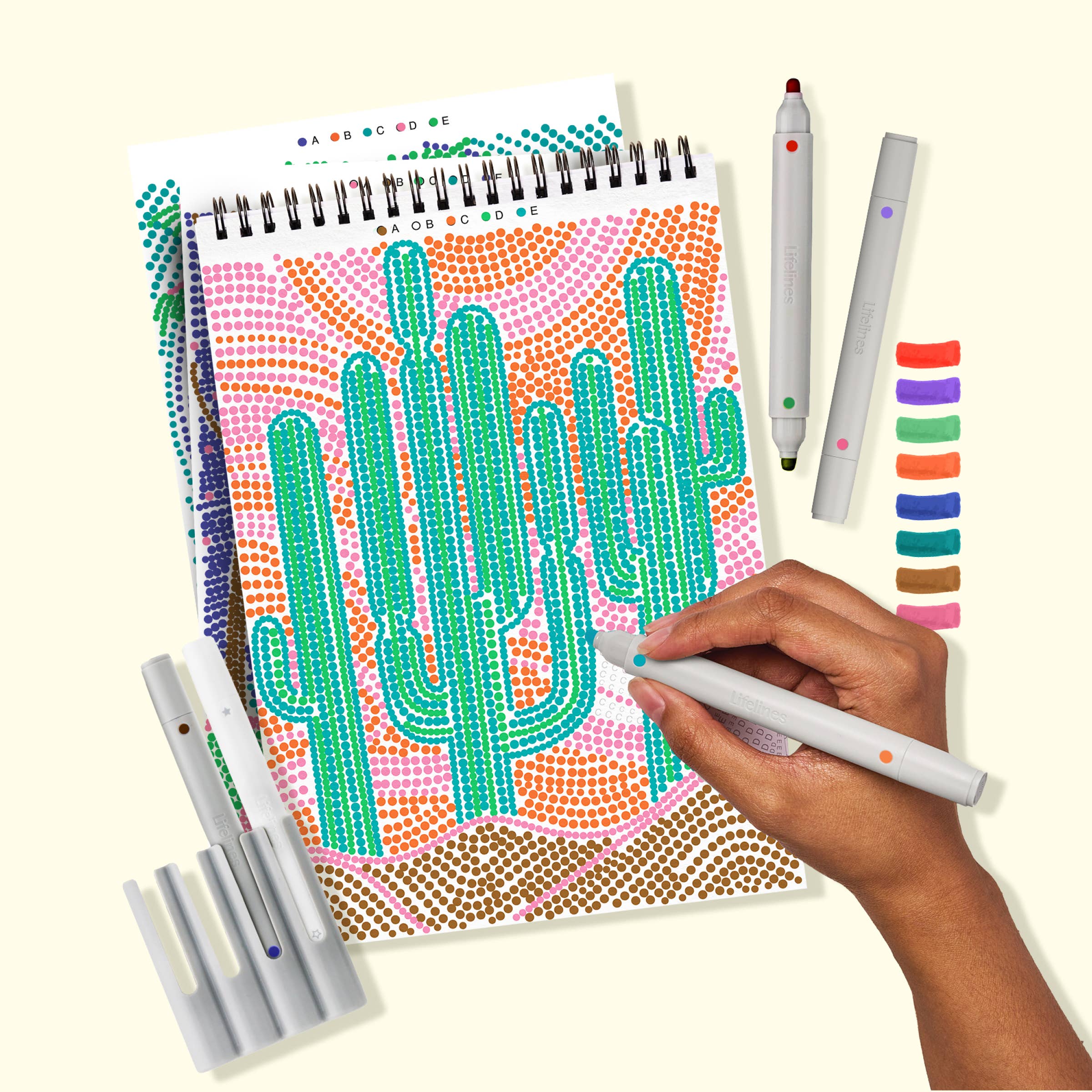 FlowArt Dot By Letter - Landscapes