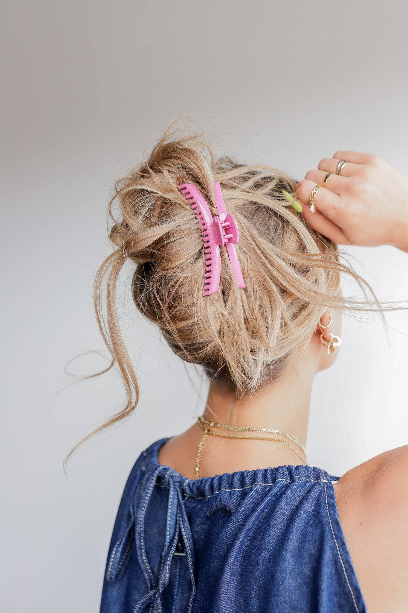 Shiny Midi Hold Everything Claw