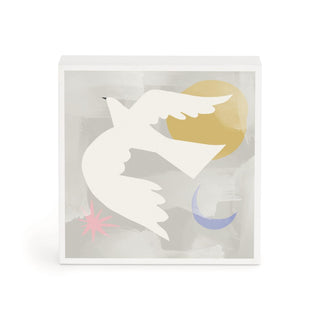 Dove Sun & Moon Wall Art