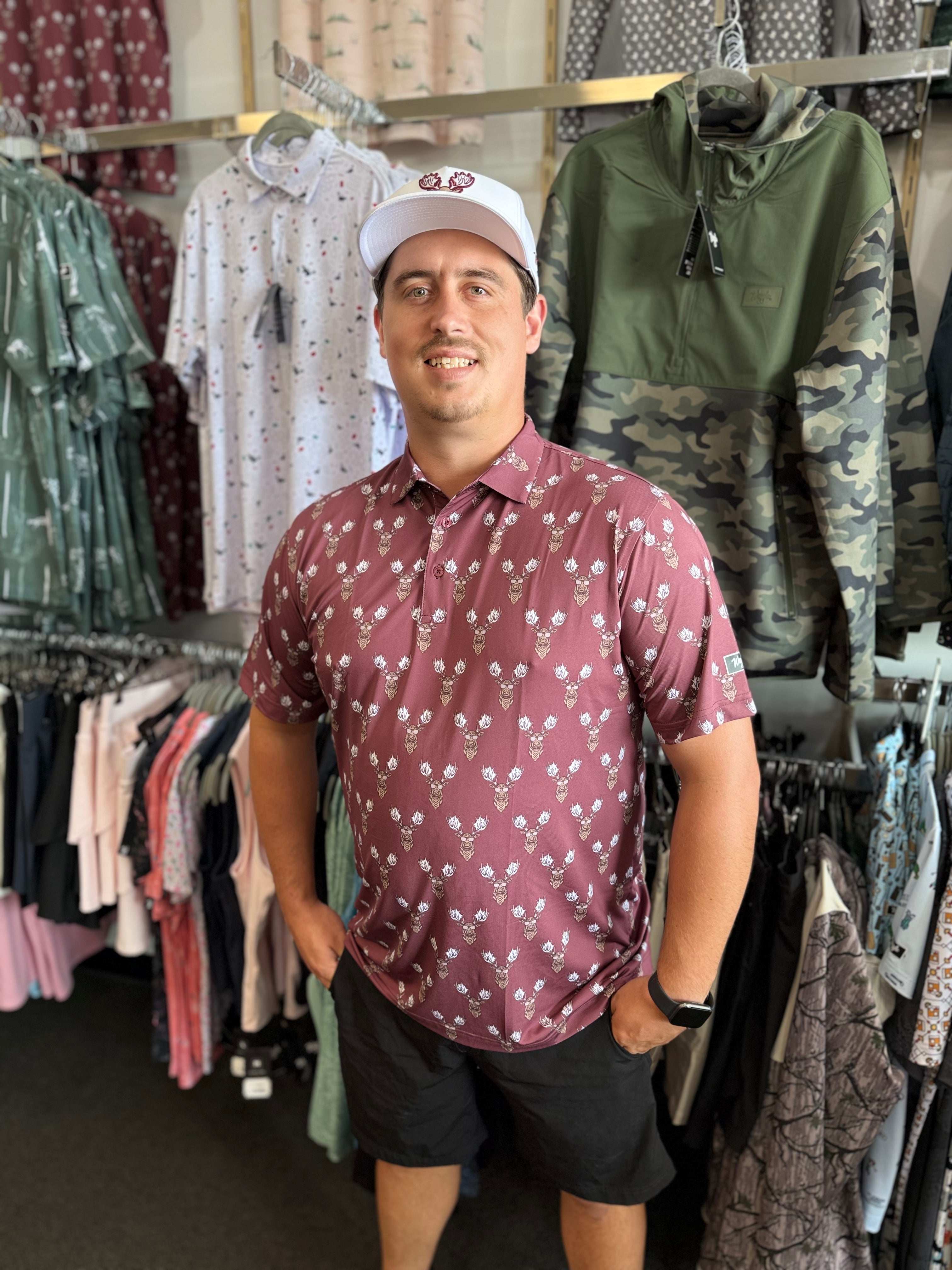 Waggle Rack Star Men's Polo