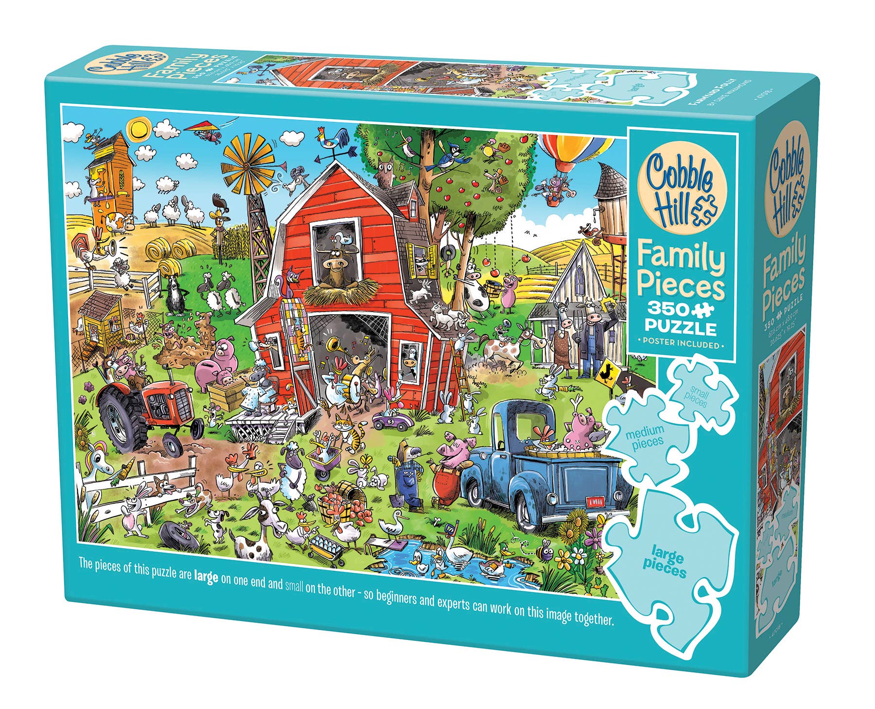 Farmyard Folly 350pc Puzzle