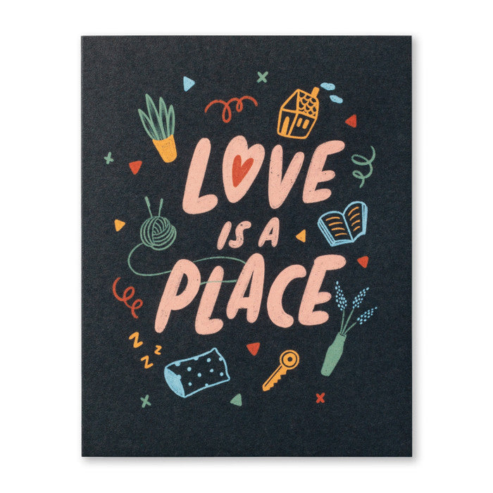 New Home Card - Love Is A Place