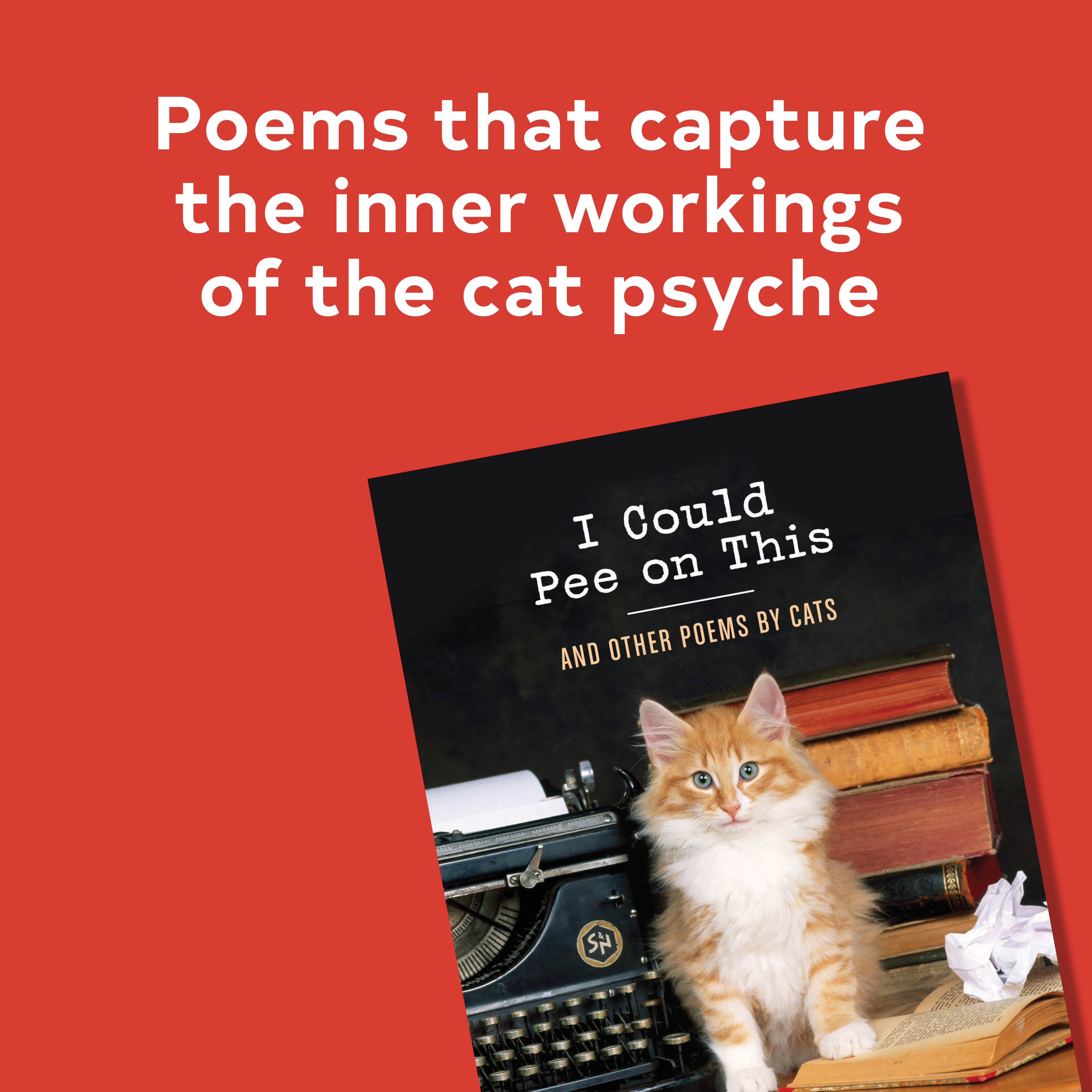 I Could Pee on This Poems by Cats