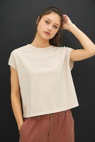 Essential Cotton Boxy Tee