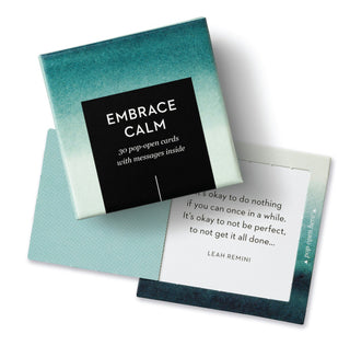 Thoughfulls Pop-Open Cards - Embrace Calm