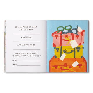 So Lucky You're My Mom Keepsake Book