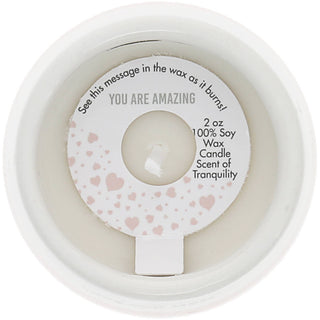 Love You Mom Wax Reveal Candle | Hidden Message Candle