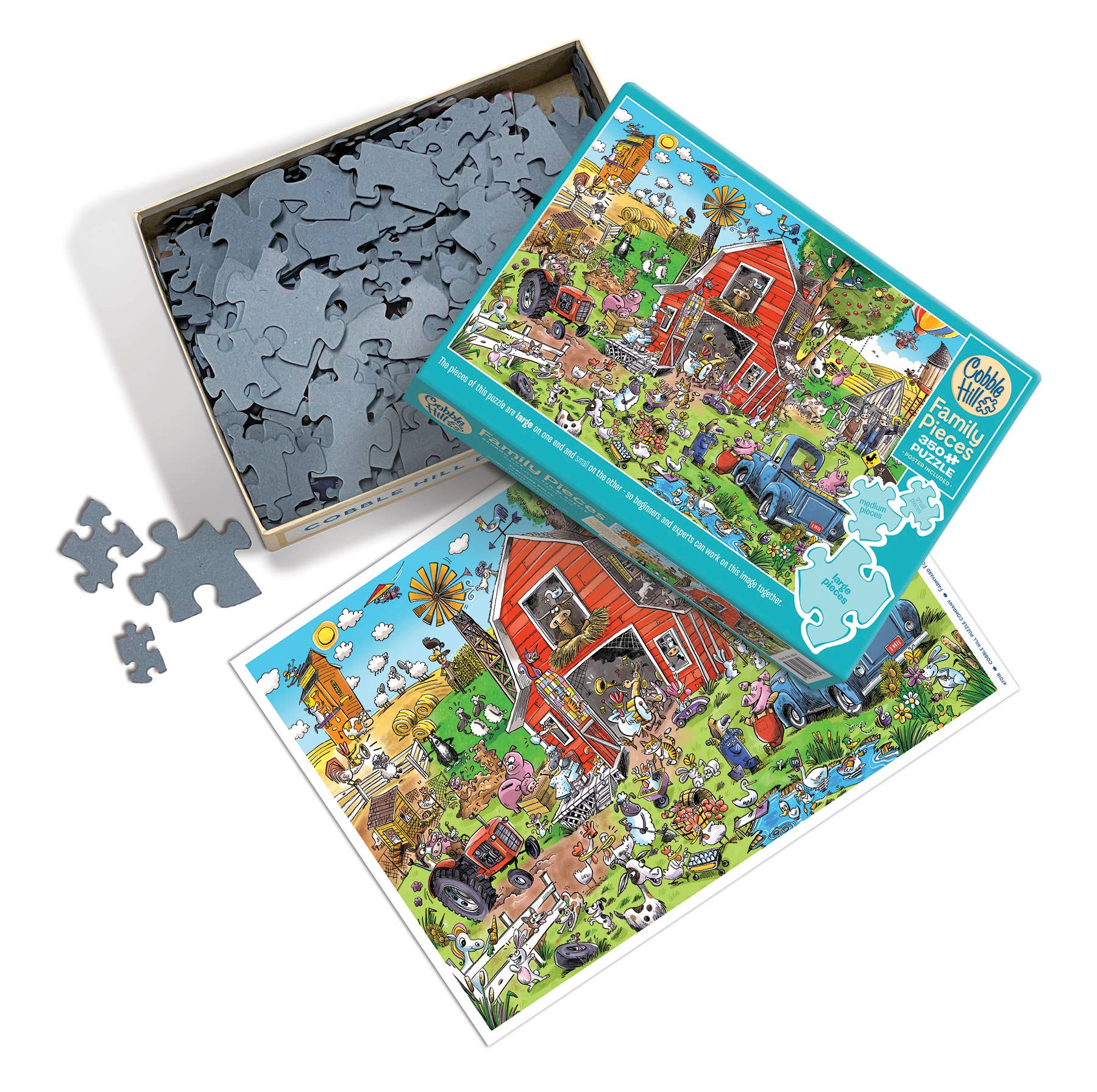 Farmyard Folly 350pc Puzzle