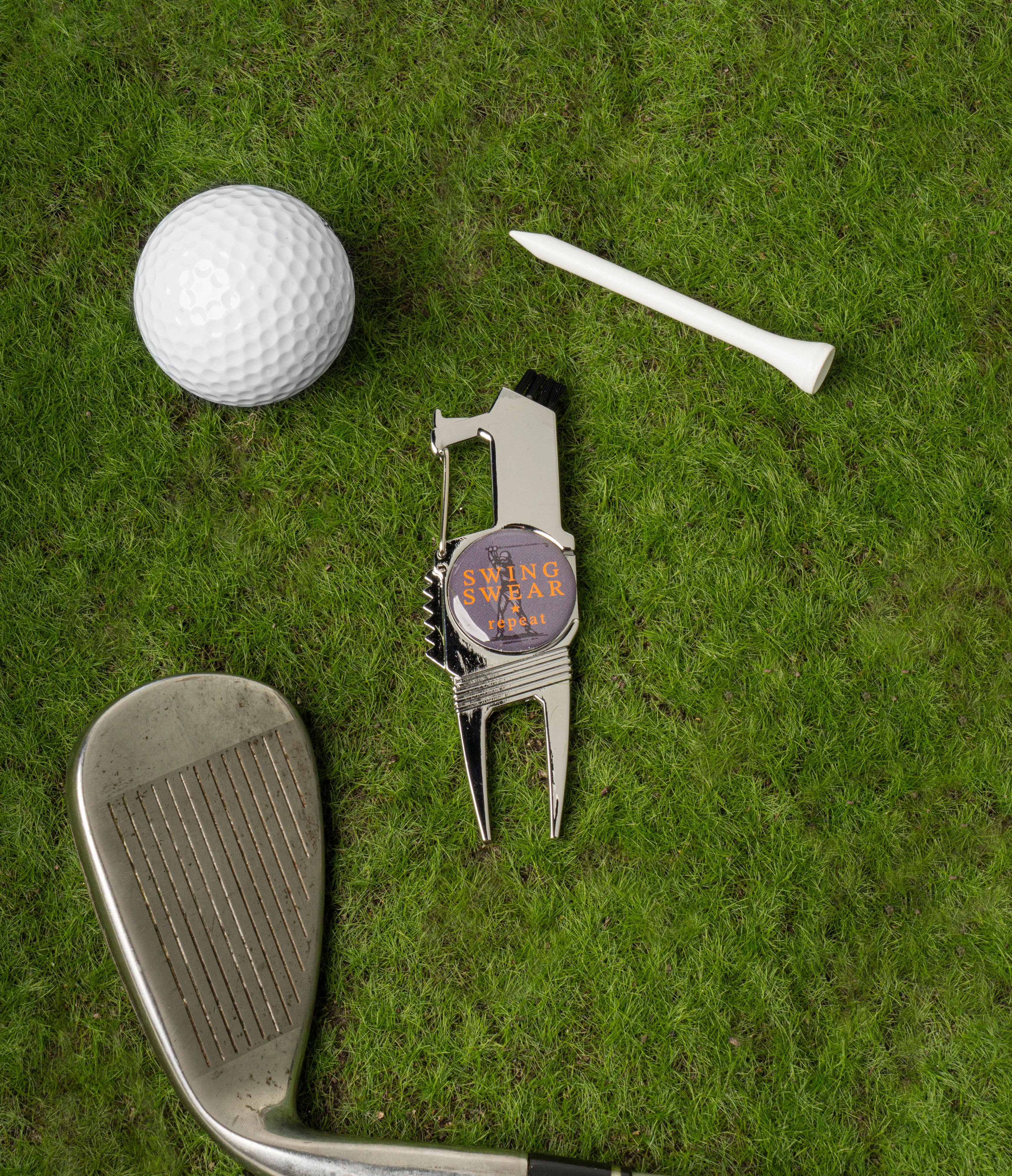 Brodeo Drive Who's Your Caddy 7-in-1 Golf Tool