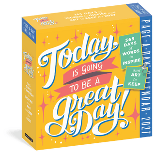 Today Is Going to Be a Great Day! 2027 Page-A-Day® Calendar