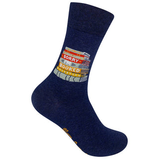 Sorry I’m Booked Socks