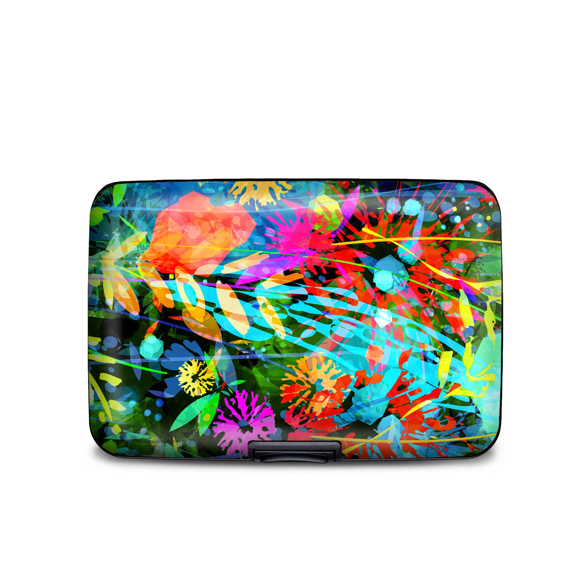 Floral Layer Armored Wallet