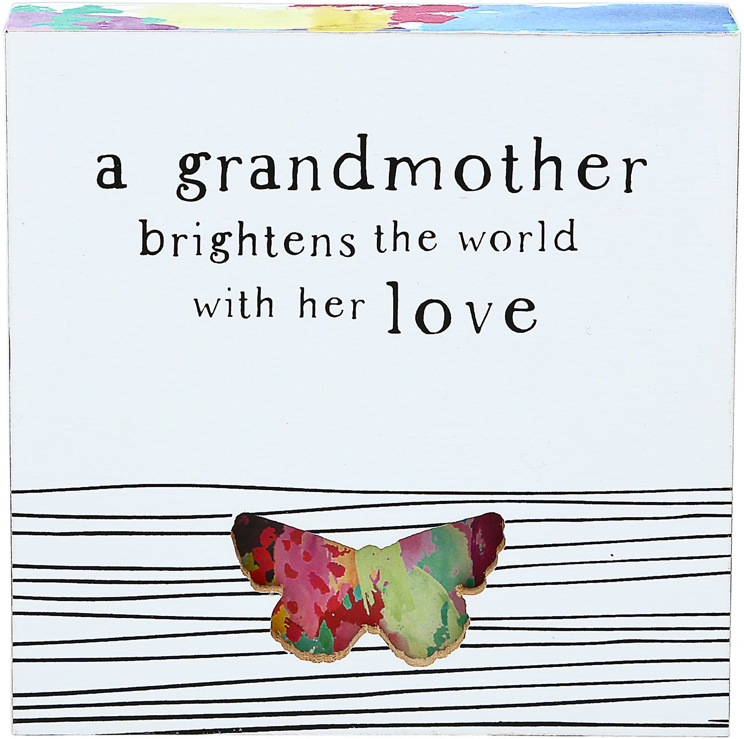 Grandmother Brightens The World Plaque