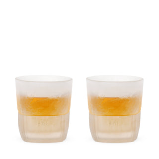 Glass FREEZE™ Cooling Whiskey Glasses - Frost
