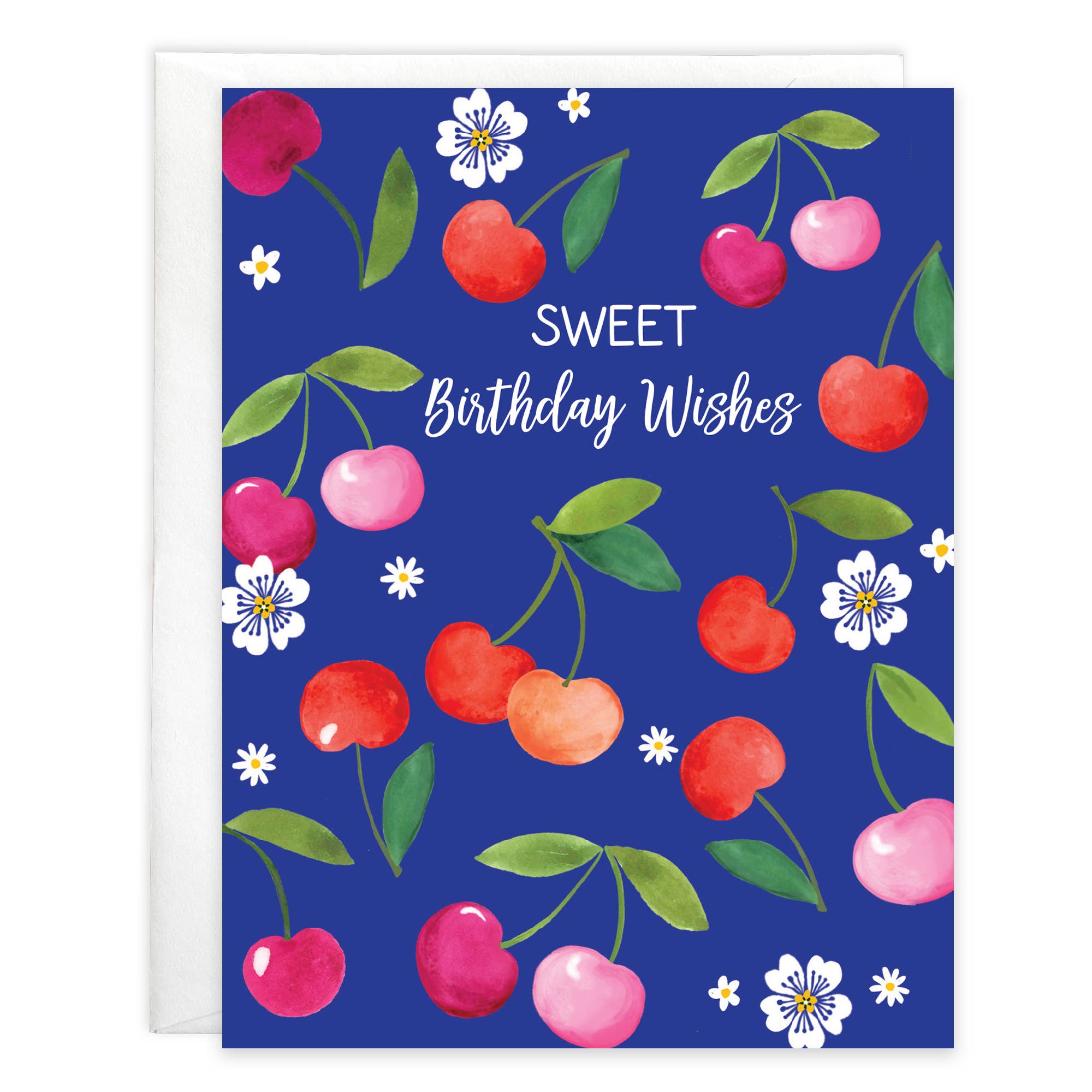 Birthday Greeting Card - Sweet Cherries