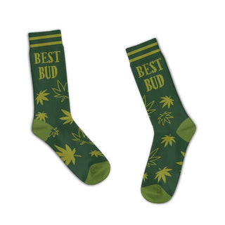 Best Bud Funny Crew Socks