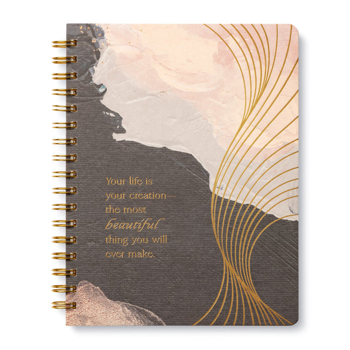 Spiral Notebook - Your Life Is Your Creation