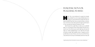 Dink! Pickleball Facts, Fictions & Cartoons