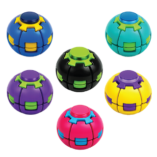 Power Spin Squeeze Fidget Ball Toy