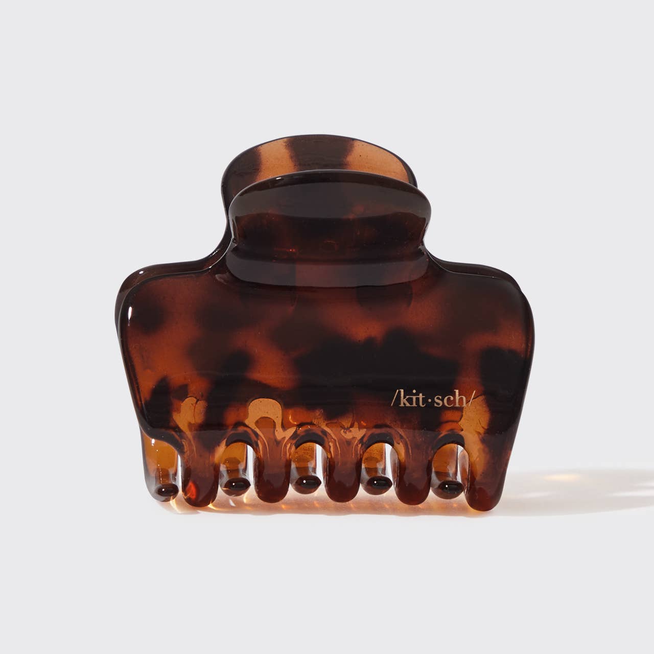 Holiday Recycled Plastic Claw Clip 1pc - Tortise