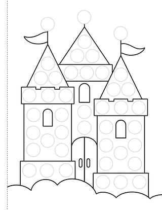 Unicorns Dot Markers Coloring Book