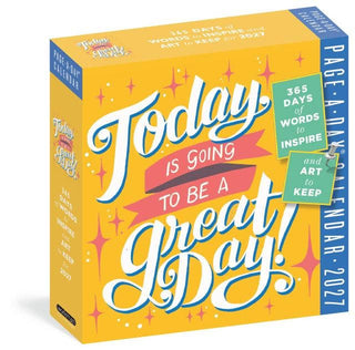 Today Is Going to Be a Great Day! 2027 Page-A-Day® Calendar