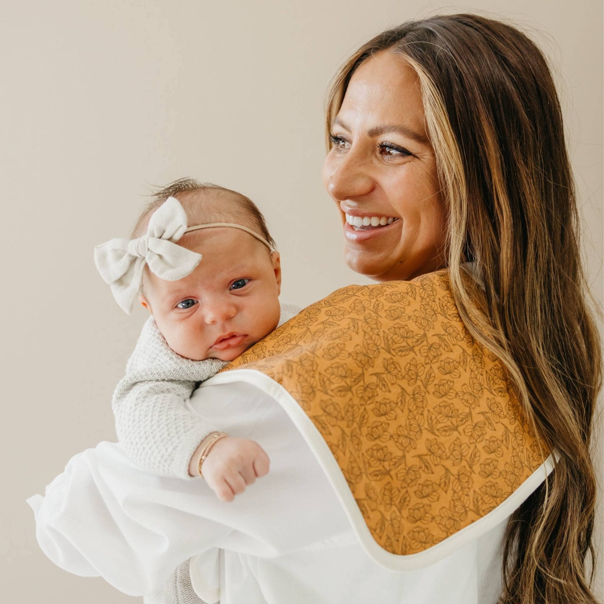 Copper Pearl Eden Premium Burp Cloth Set