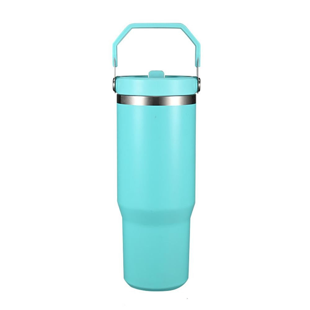Stainless Steel Vacuum Tumbler w/ Carry Handle