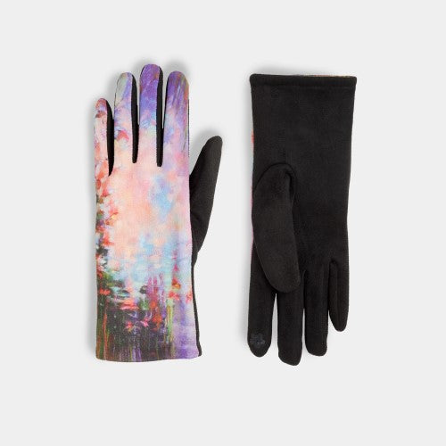 Watercolor Touchscreen Gloves