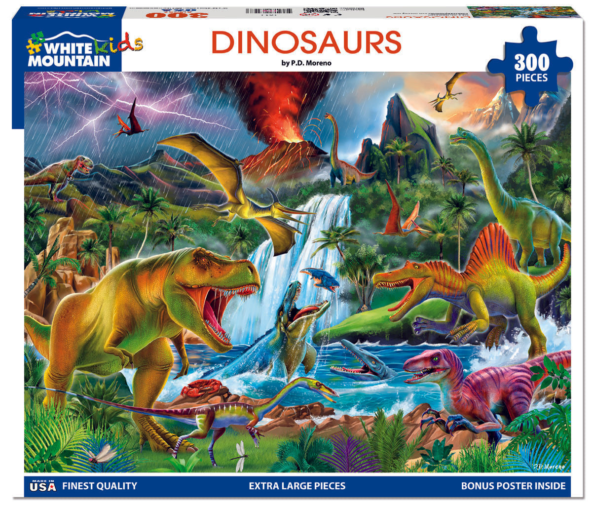 Dinosaurs 300 Piece Jigsaw Puzzle
