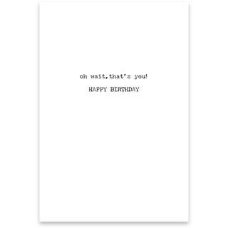 Old People Funny Birthday Card