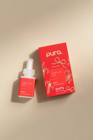 Pura Candy Cane Lane Home Diffuser Fragrance Refill, 10 mL
