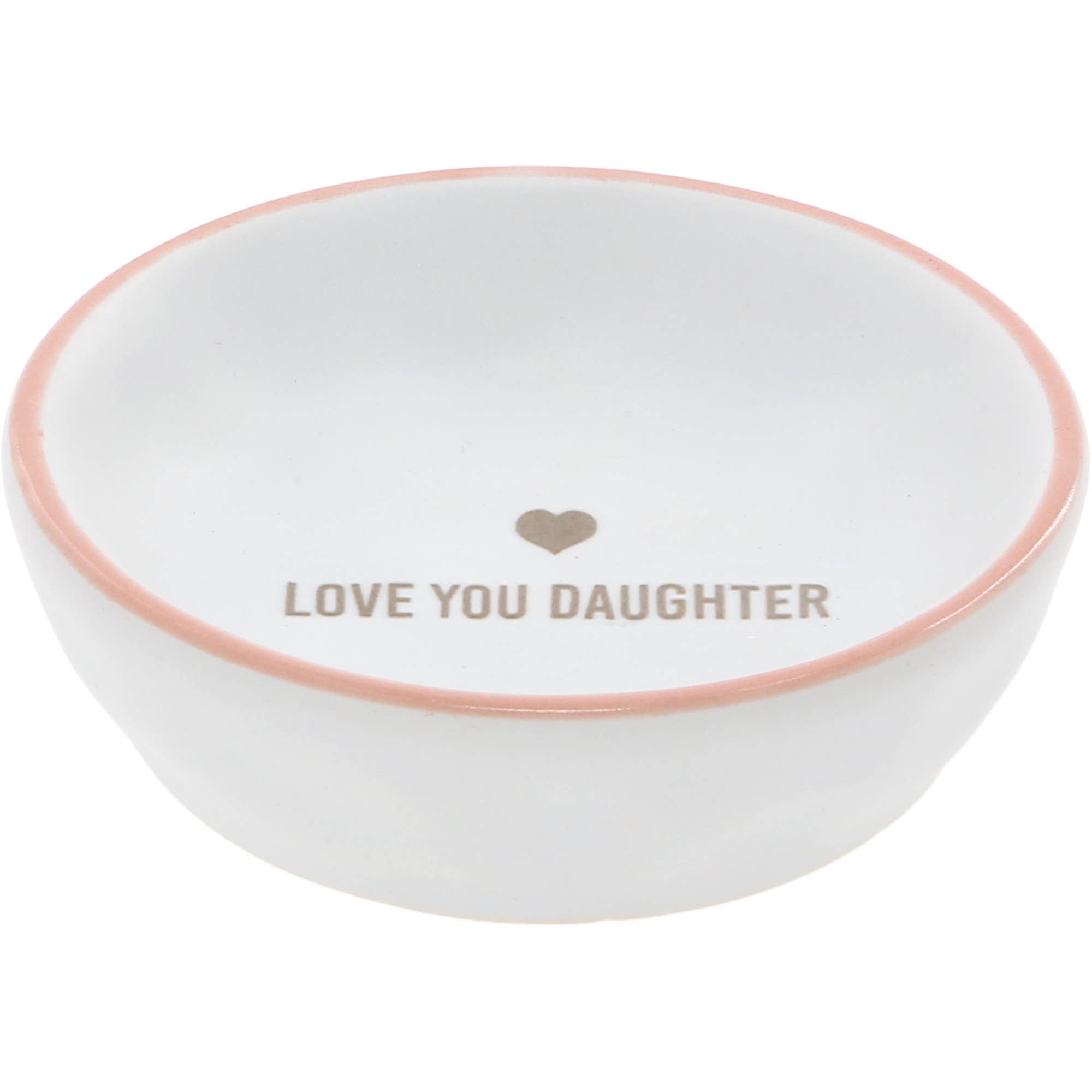 Love You Daughter Trinket Dish