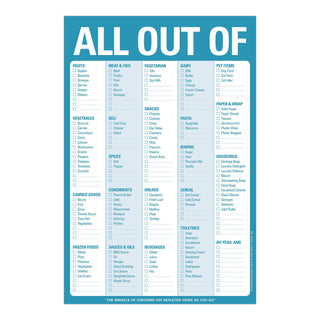 Blue All Out Of Pad® with Magnet