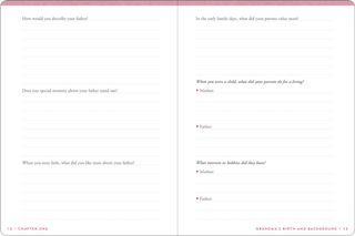 Grandma's Story Memory Journal