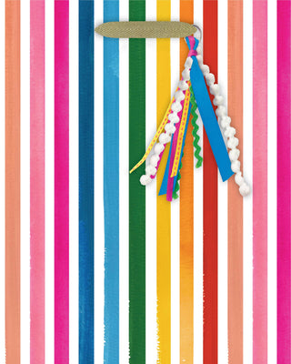 Party Lines Medium Tote Bag