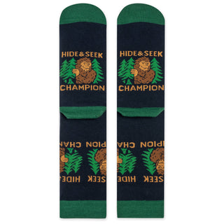 Hide and Seek Champion Bigfoot Socks