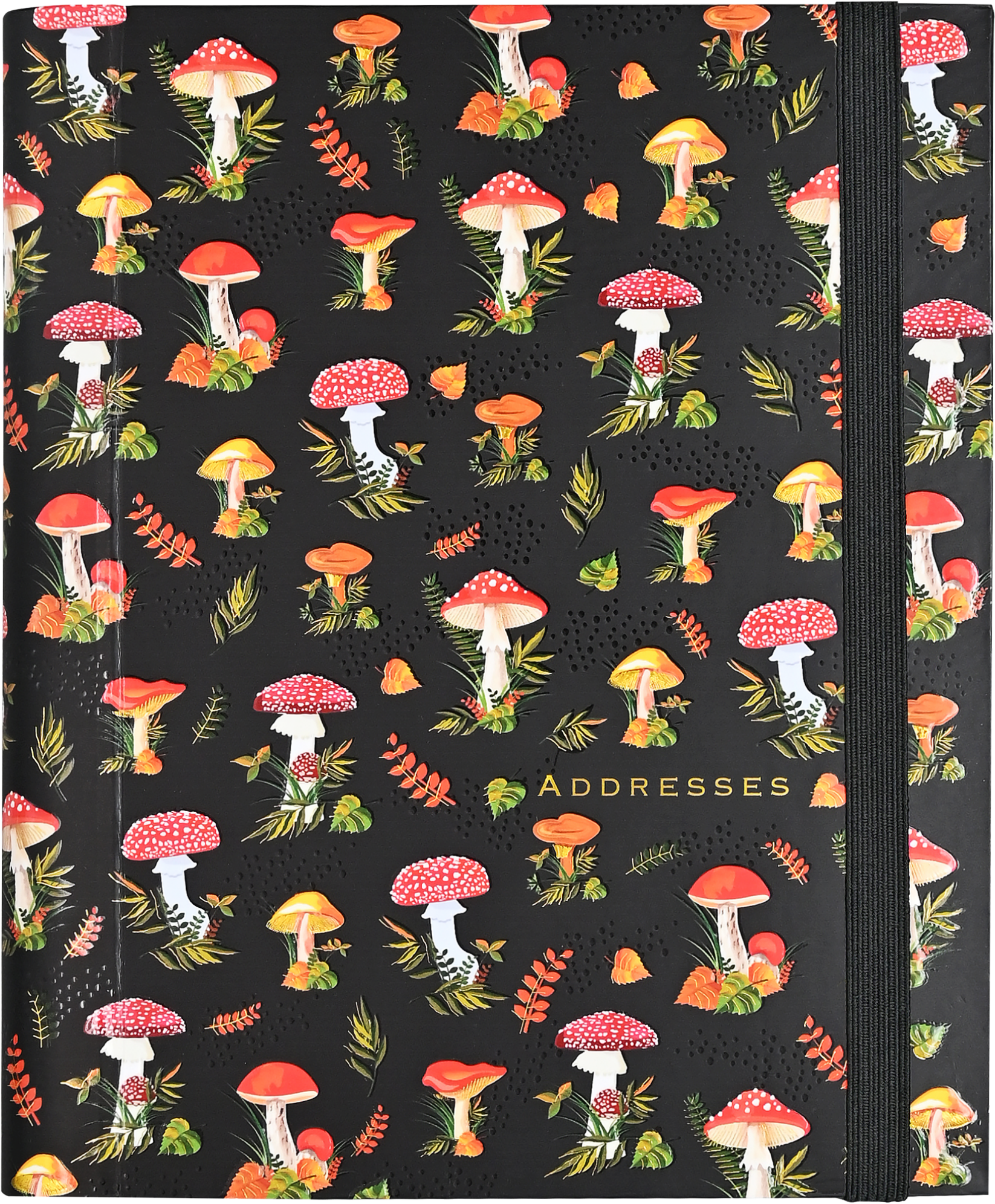 Mushrooms Large Address Book