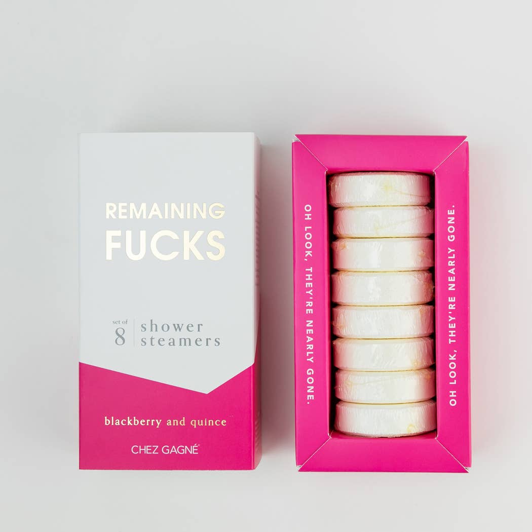 Remaining Fucks Shower Steamers - Blackberry Quince