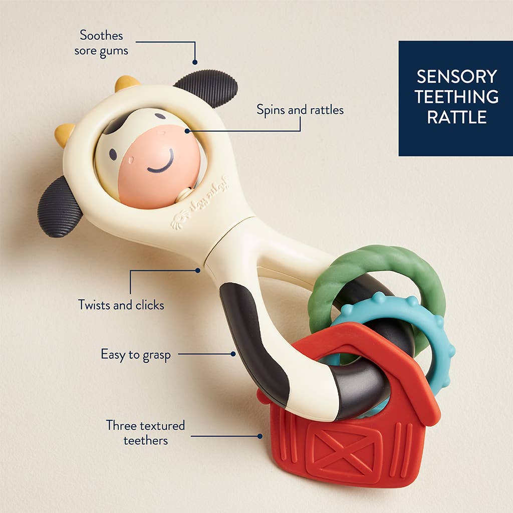 Itzy Spinner™ Sensory Teething Rattle