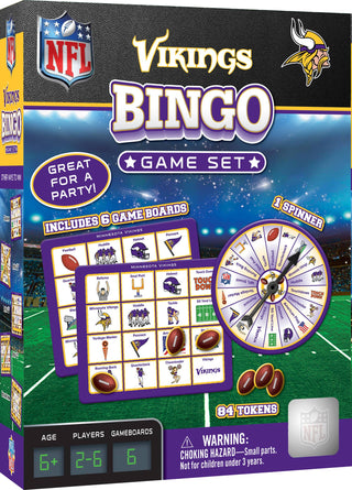Minnesota Vikings NFL Bingo Game