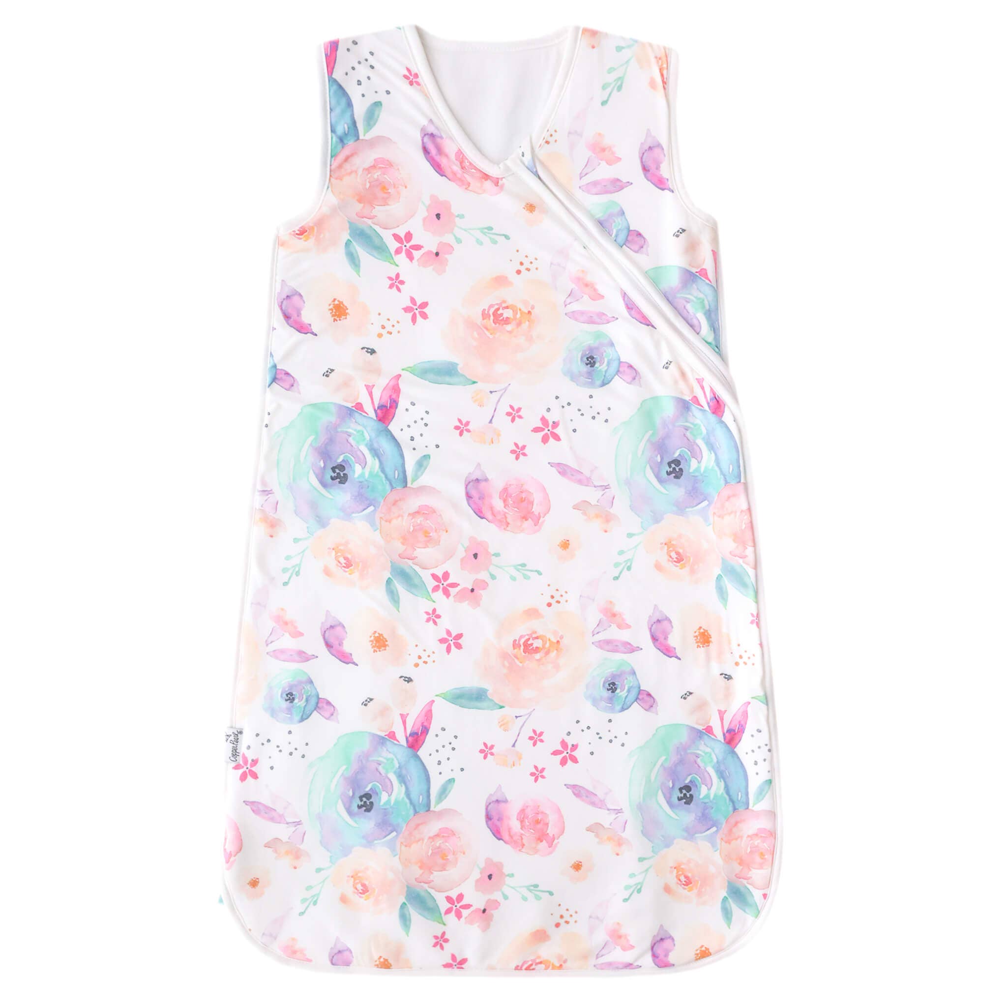 Copper Pearl Bloom Sleep Bag | Floral Baby Wearable Blanket
