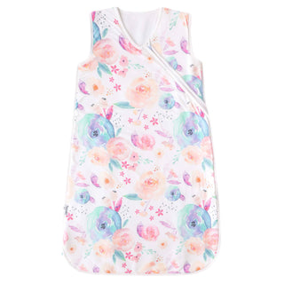 Copper Pearl Bloom Sleep Bag | Floral Baby Wearable Blanket