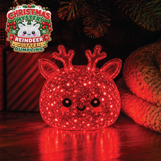 Fun Doh Christmas Mystery Reindeer Glitter Dumpling Squishy Toy