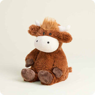 Warmies Highland Cow Microwavable Plush