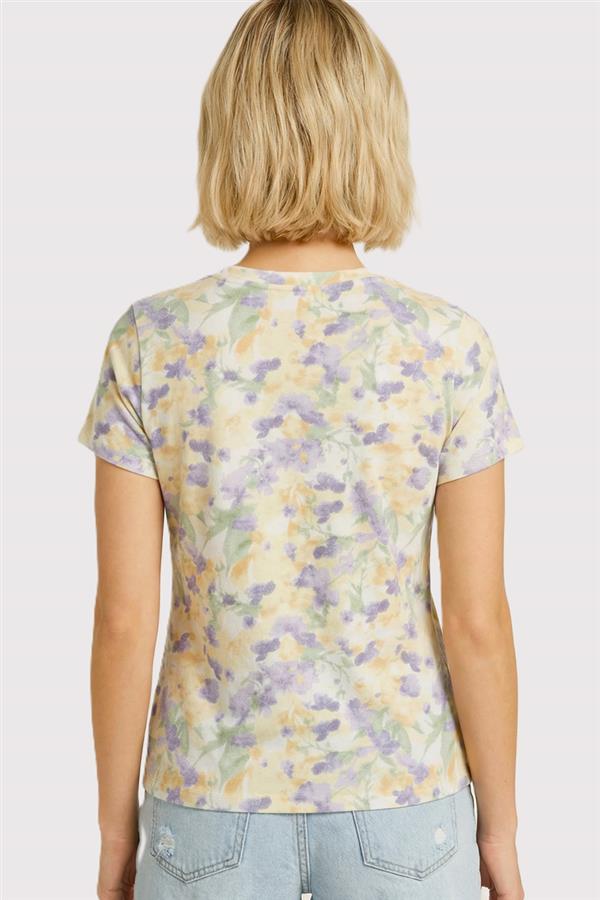 Short Sleeve Floral Top