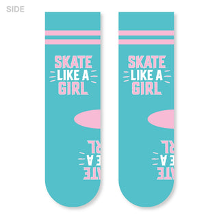 Skate Like a Girl Kids' Crew Socks