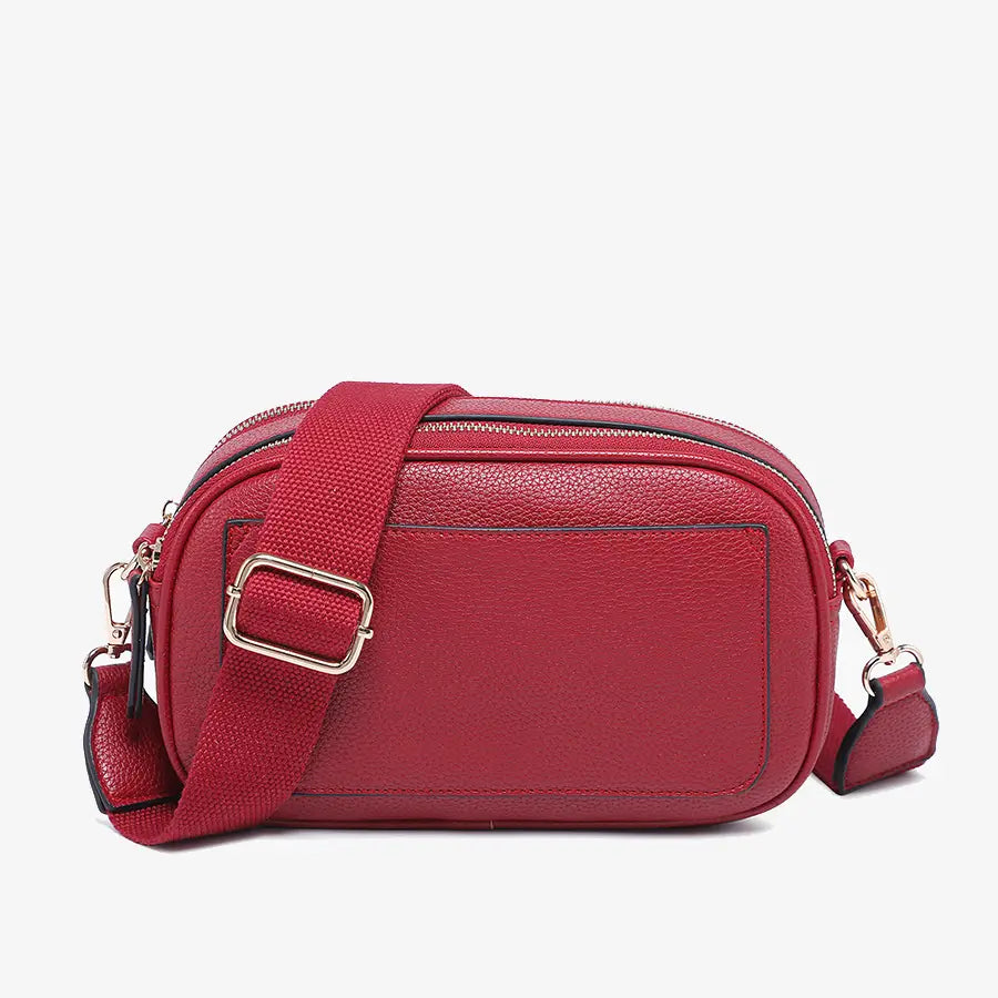 Sky Dual Zip Crossbody Bag