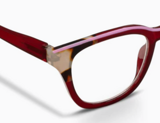 Peepers Ramona Reading Glasses - Cherry/Chai Tortoise