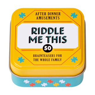 After Dinner Amusements: Riddle Me This